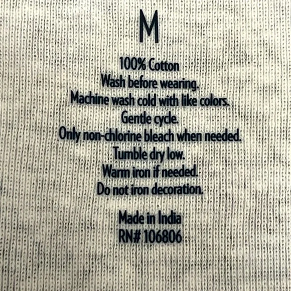 Croft & Barrow® Three Quarter Sleeve Printed Tunic Size M, Blue - Picture 4 of 9